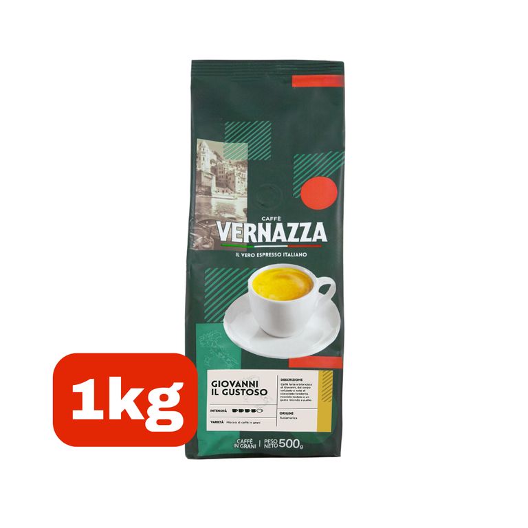 Caffe Vernazza Giovanni Il Gustoso - 1 Kilo en grano