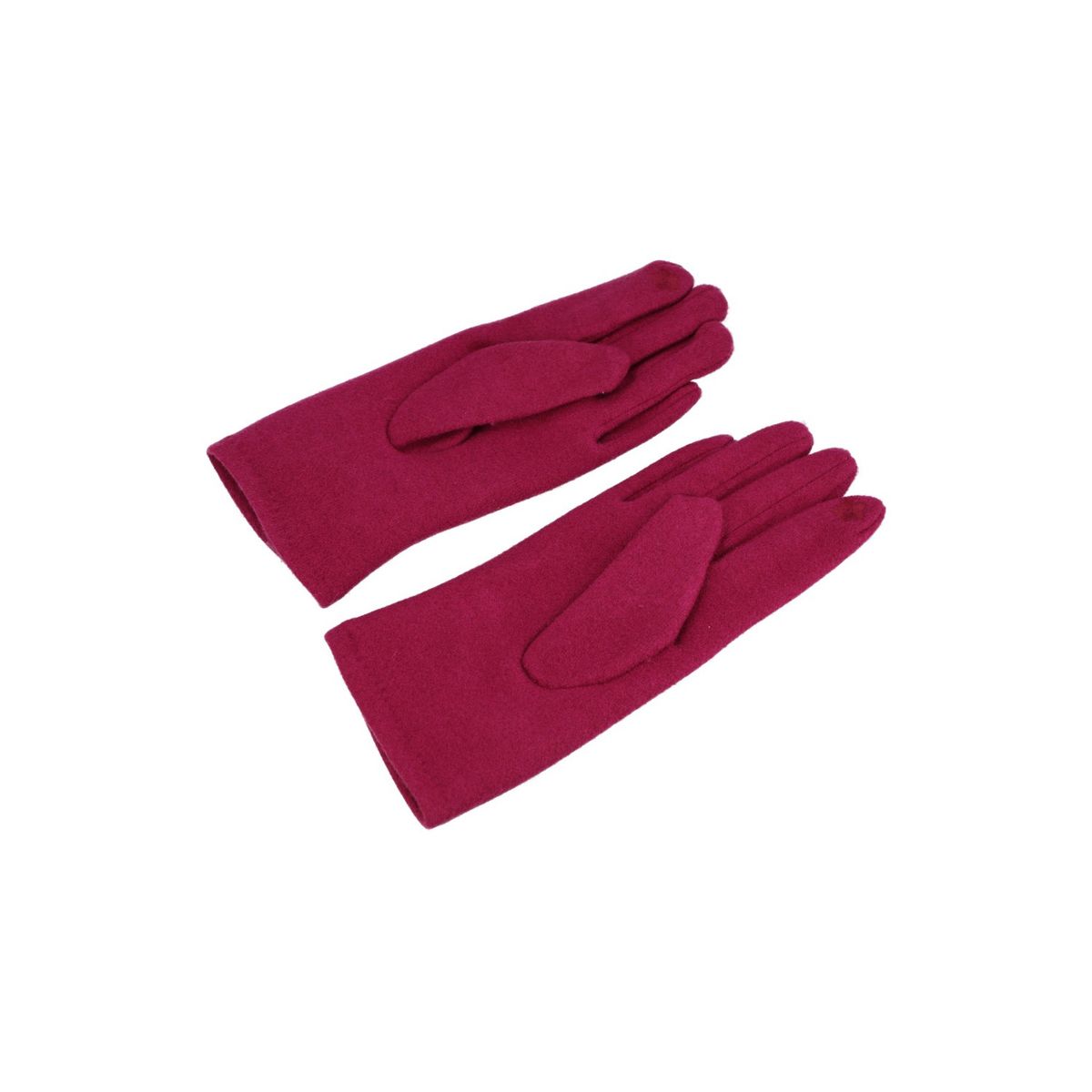 AZALEIA - Guantes Mujer Button Glove Rojo AZALEIA