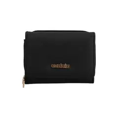 AZALEIA - Billetera Mujer Boston Wallet Negro