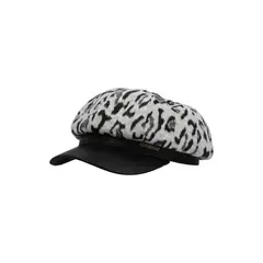 AZALEIA - Boina Mujer Safari Beret Negro