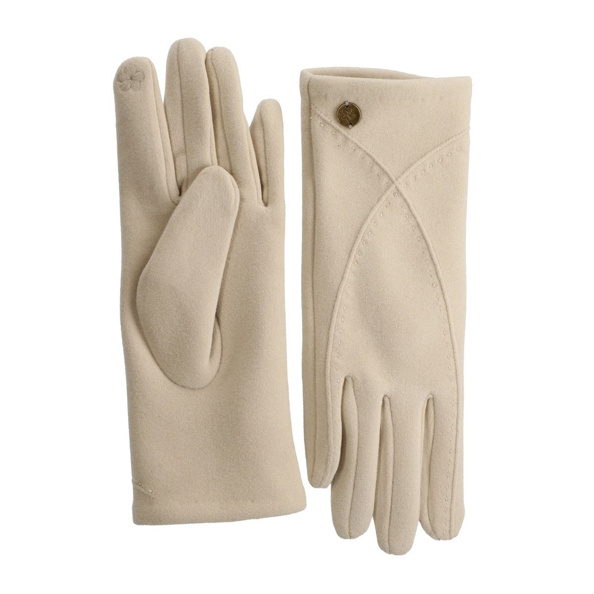 AZALEIA - Guantes Mujer Stitch Glove Café AZALEIA