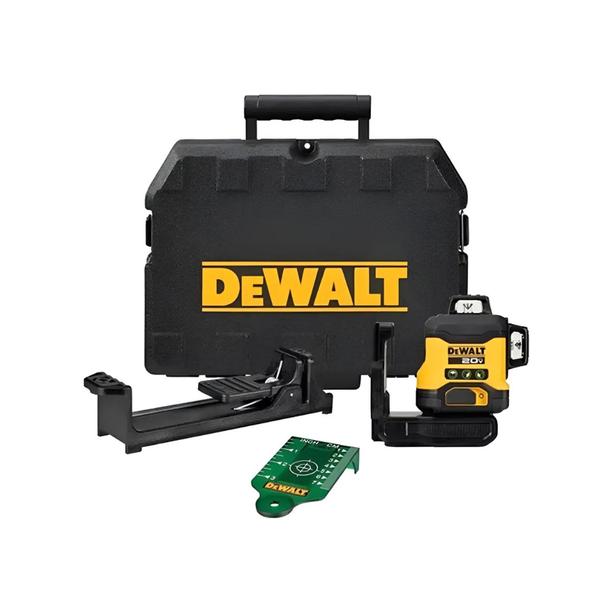DEWALT - Nivel Láser Verde 12/20v 3 Líneas Cruzadas 360° Dewalt.- E.o