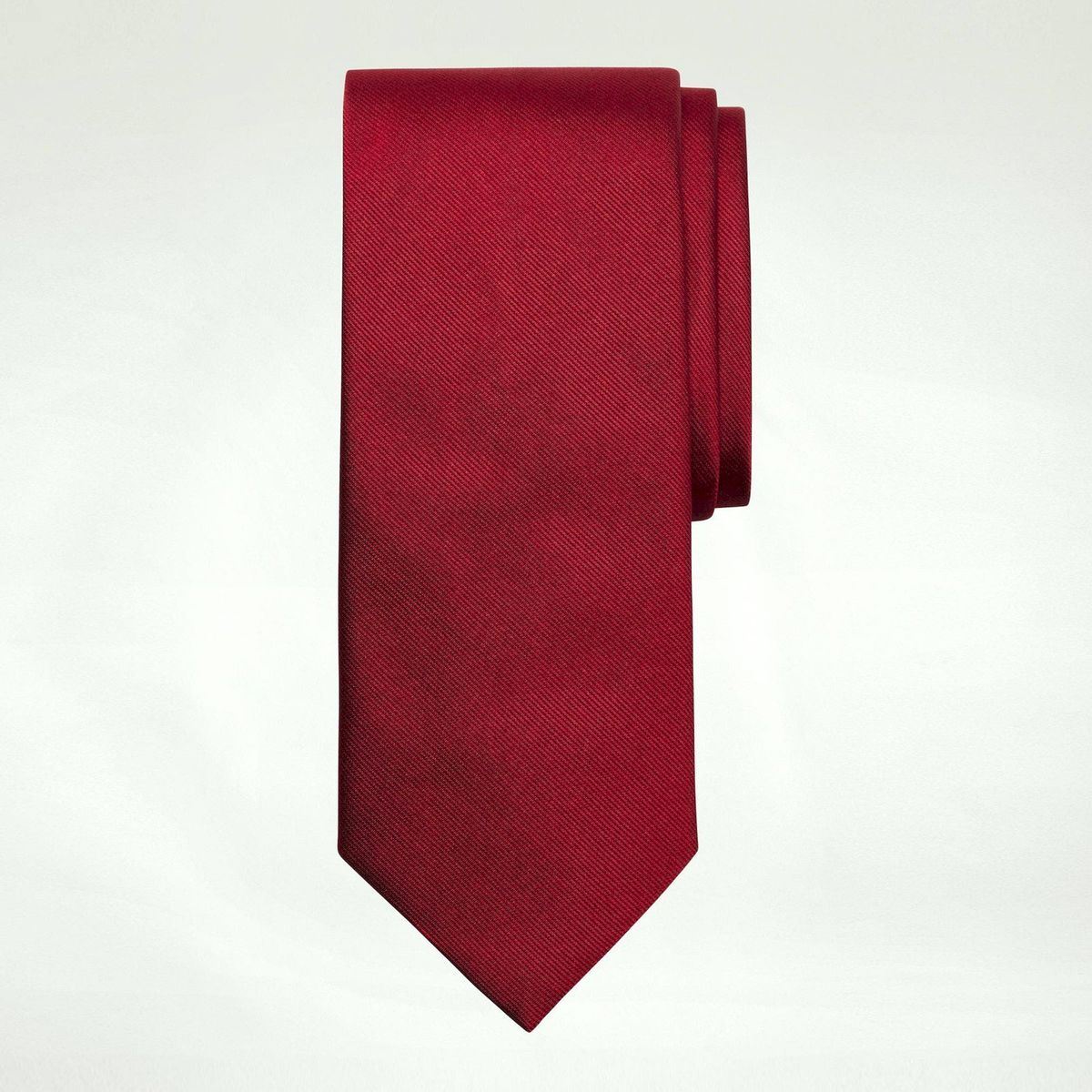 BROOKS BROTHERS - Corbata Hombre Solid Rep Rojo Brooks Brothers