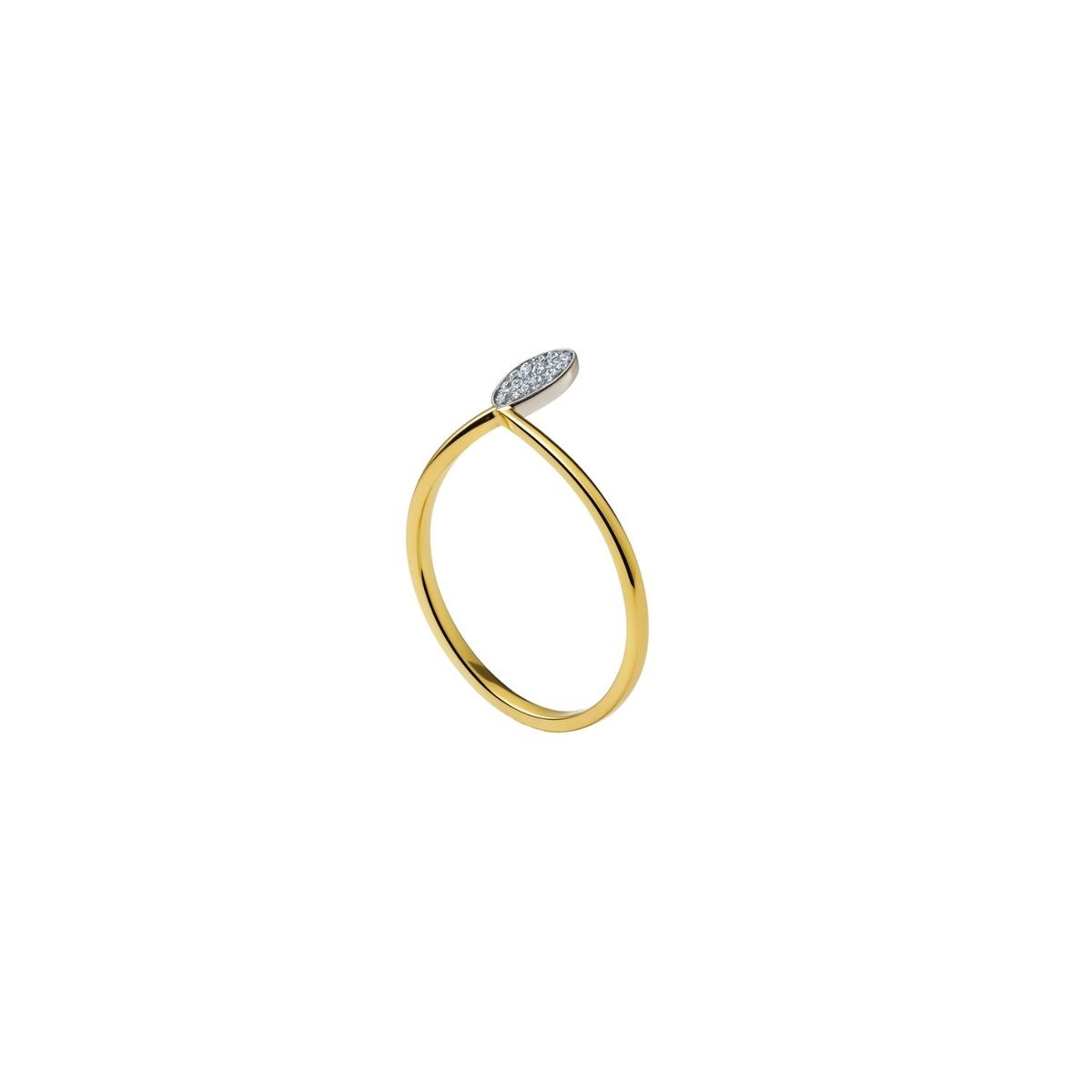 JB JOYAS BARON - Anillo Oro Amarillo 18kt Diamantes 4,5Pts