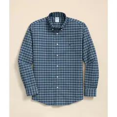 BROOKS BROTHERS - Camisa Hombre Ni Stretch Oxf Reg Azul