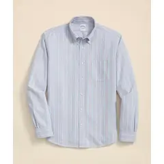 BROOKS BROTHERS - Camisa Hombre Ni Frdy Oxf Fall Stripe Reg Morado