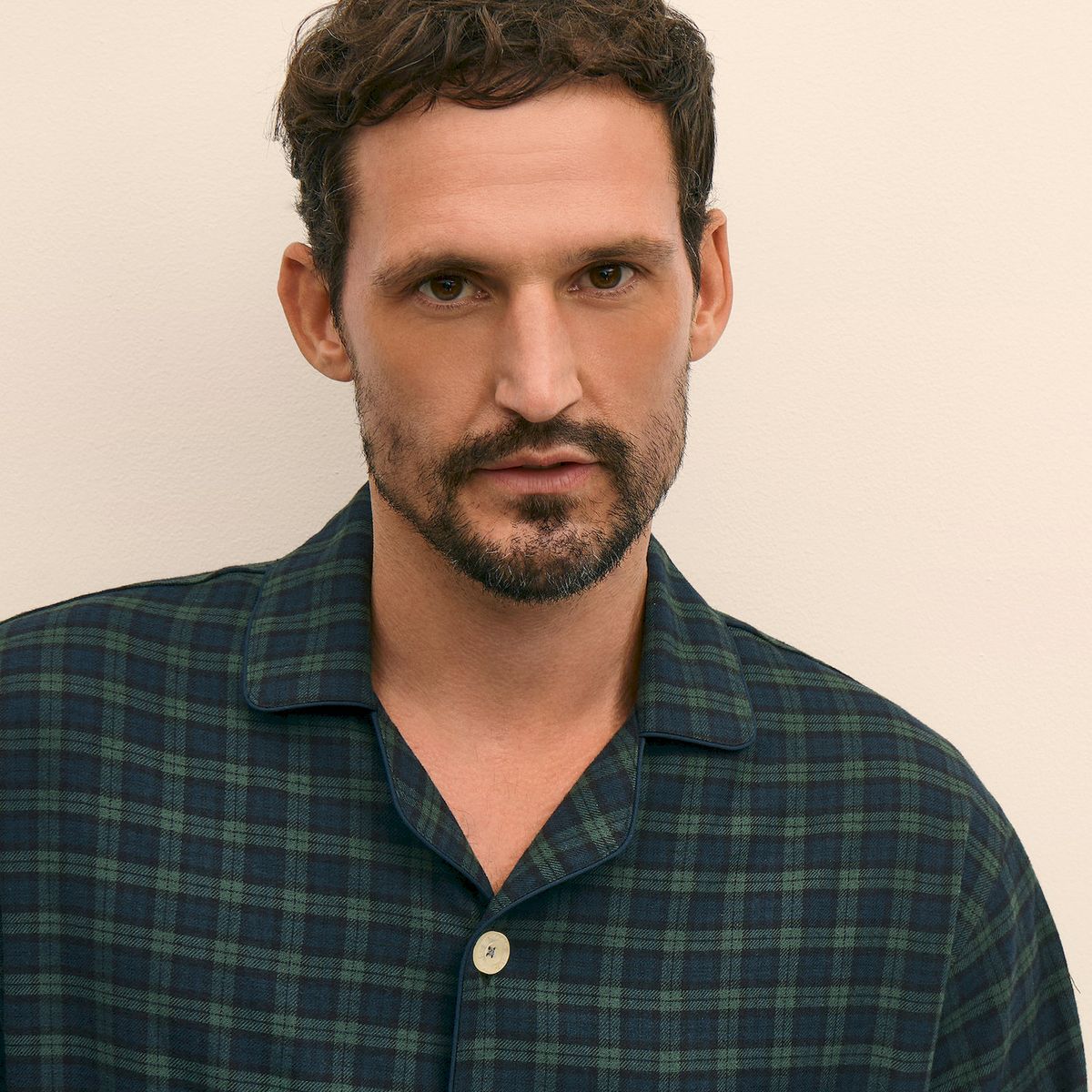 BROOKS BROTHERS - Pijama Hombre Cotton Flannel Tartan Azul Brooks Brothers