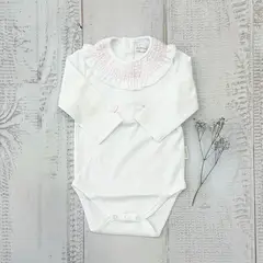 WAWA BABY DESIGN - Body Ariel Smock Rosado