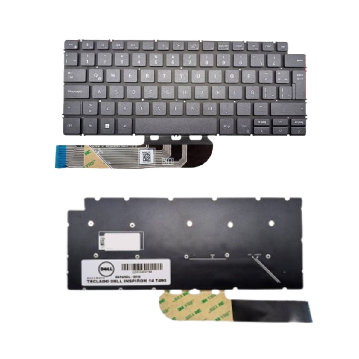 DELL - TECLADO DELL INSPIRON 14 7490 ESPAÑOL NEGRO