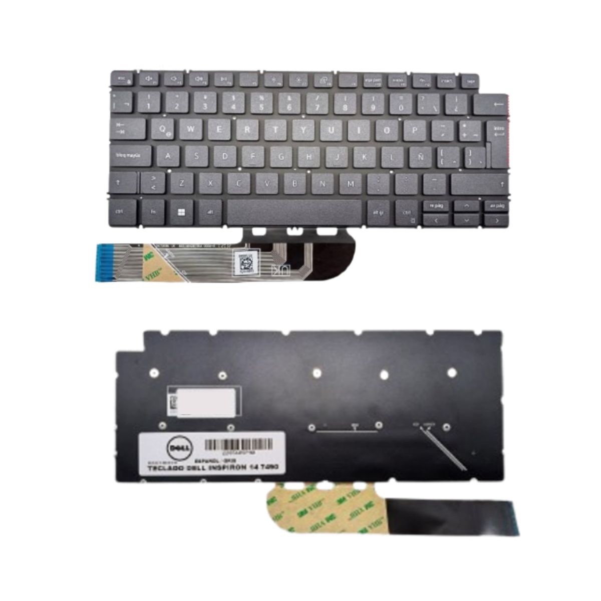 DELL - TECLADO DELL INSPIRON 14 7490 ESPAÑOL NEGRO