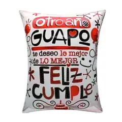 GENERICO - Globo metálico feliz cumple 45x64cm
