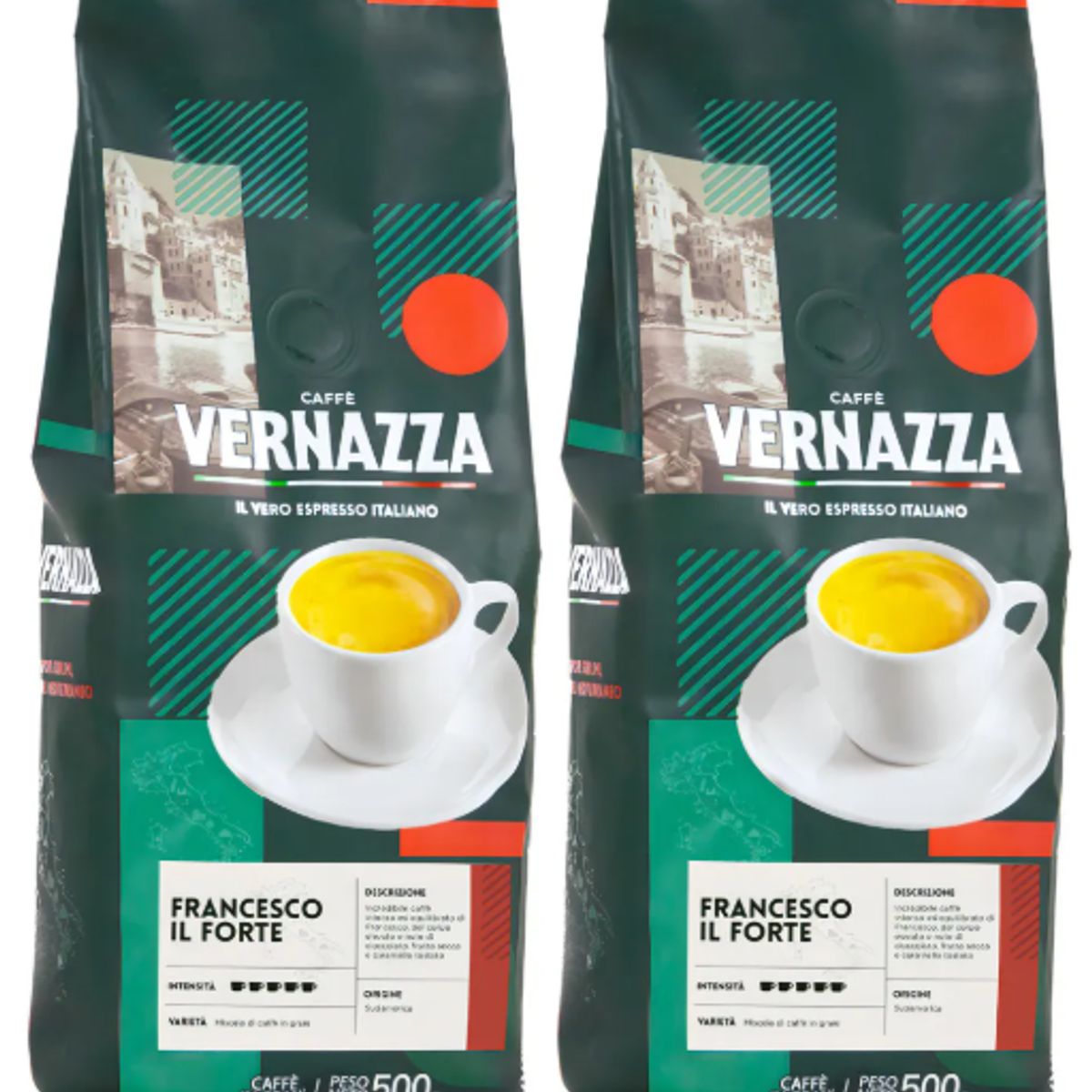CAFFE VERNAZZA - Caffè Vernazza Francesco Il Forte  1 kilo en grano