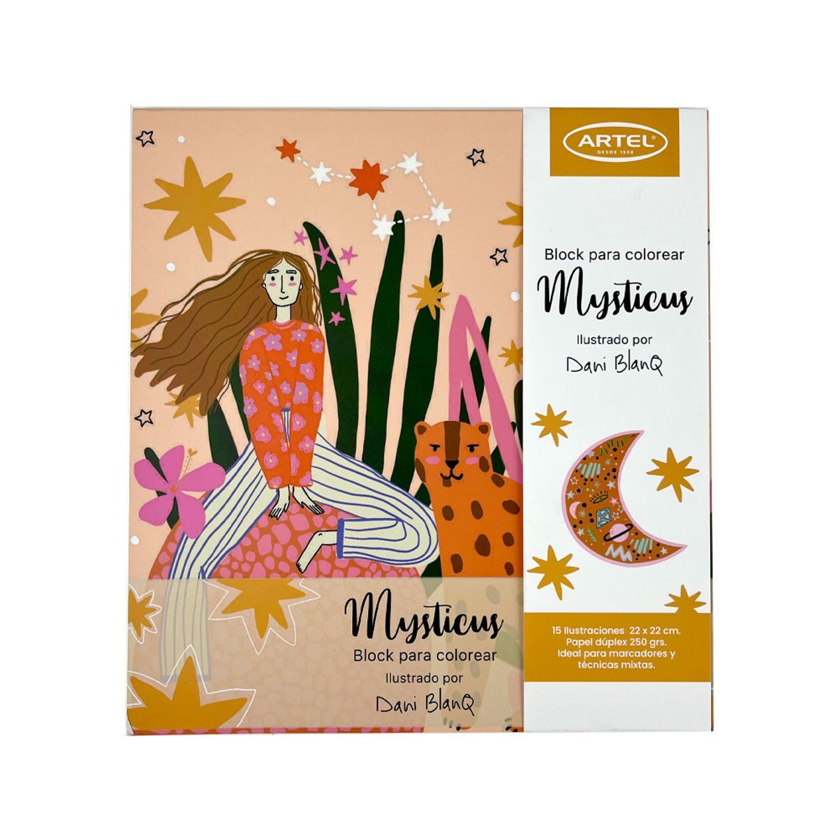ARTEL - Libro para Colorear Mysticus por Dani Blanq