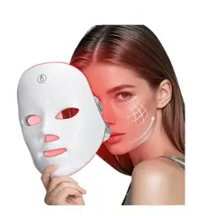 GIOIO - Mascarilla LED 7 colores antiedad fototerapia facial