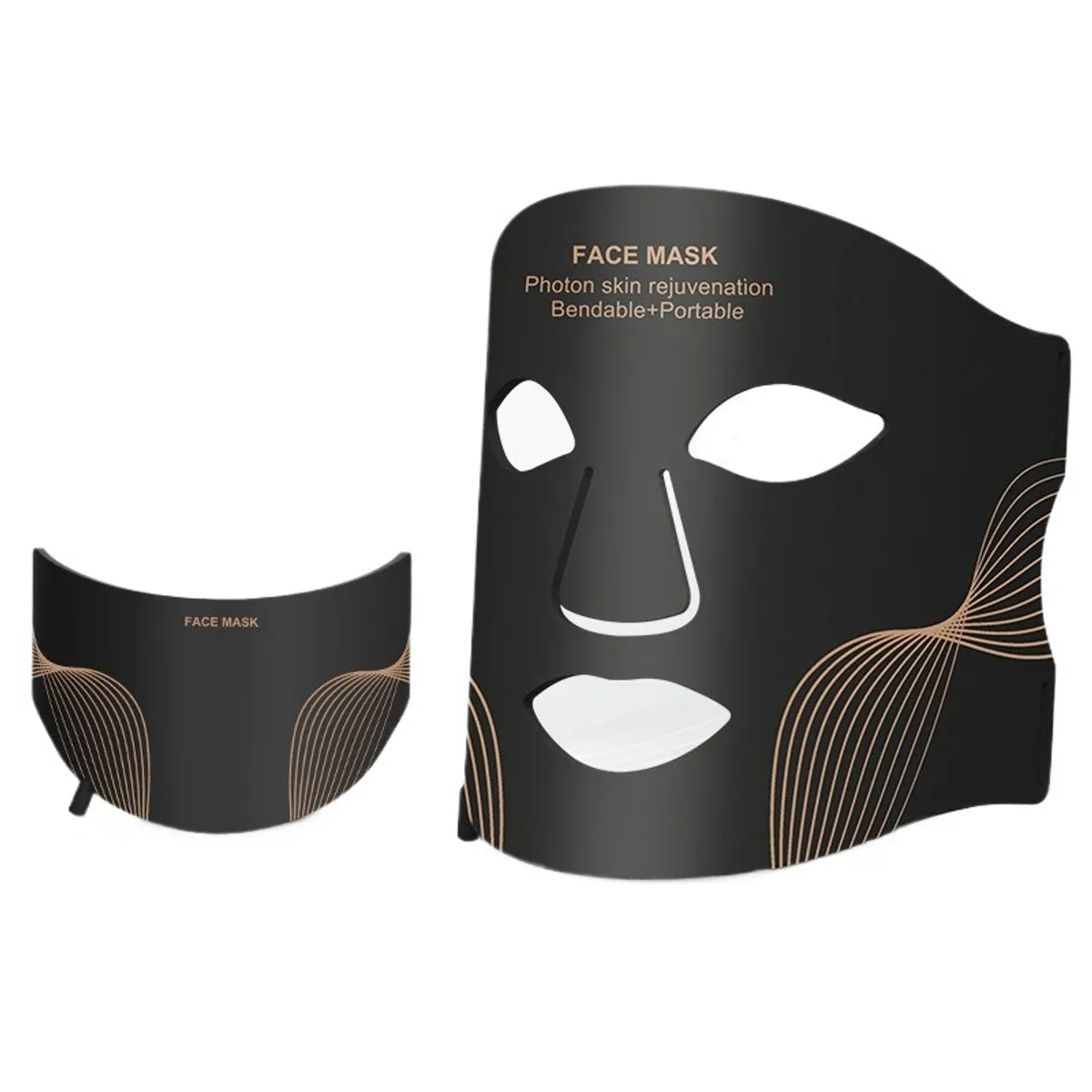 GIOIO - Mascarilla silicona LED fotones infrarrojos facial