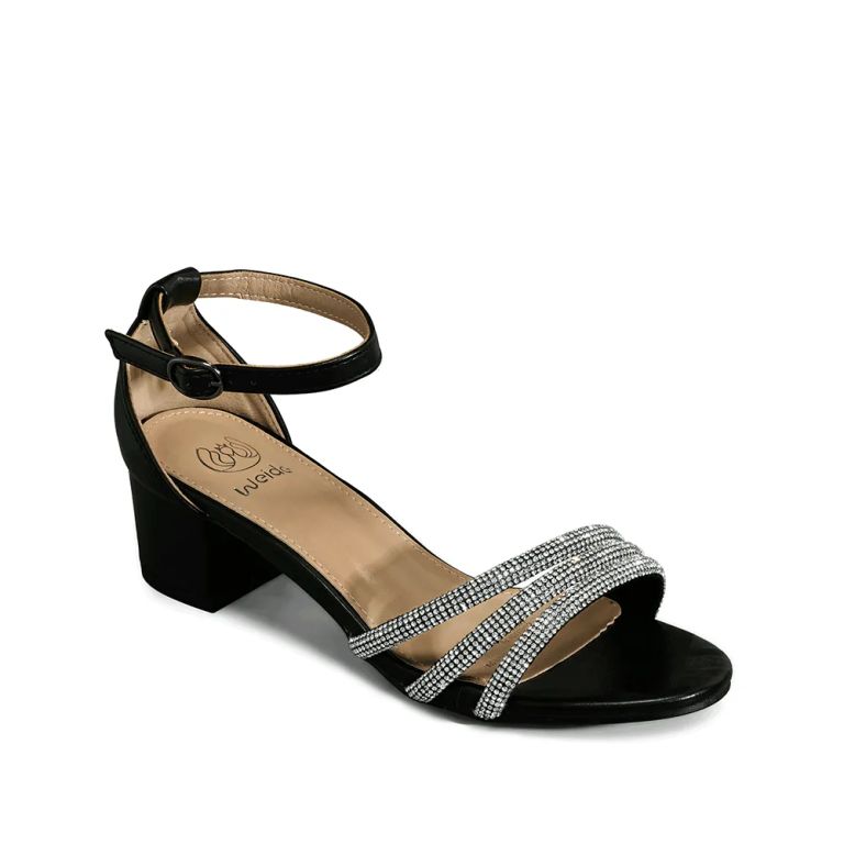Sandalia Taco Grueso Elegante Moda Mujer GH175