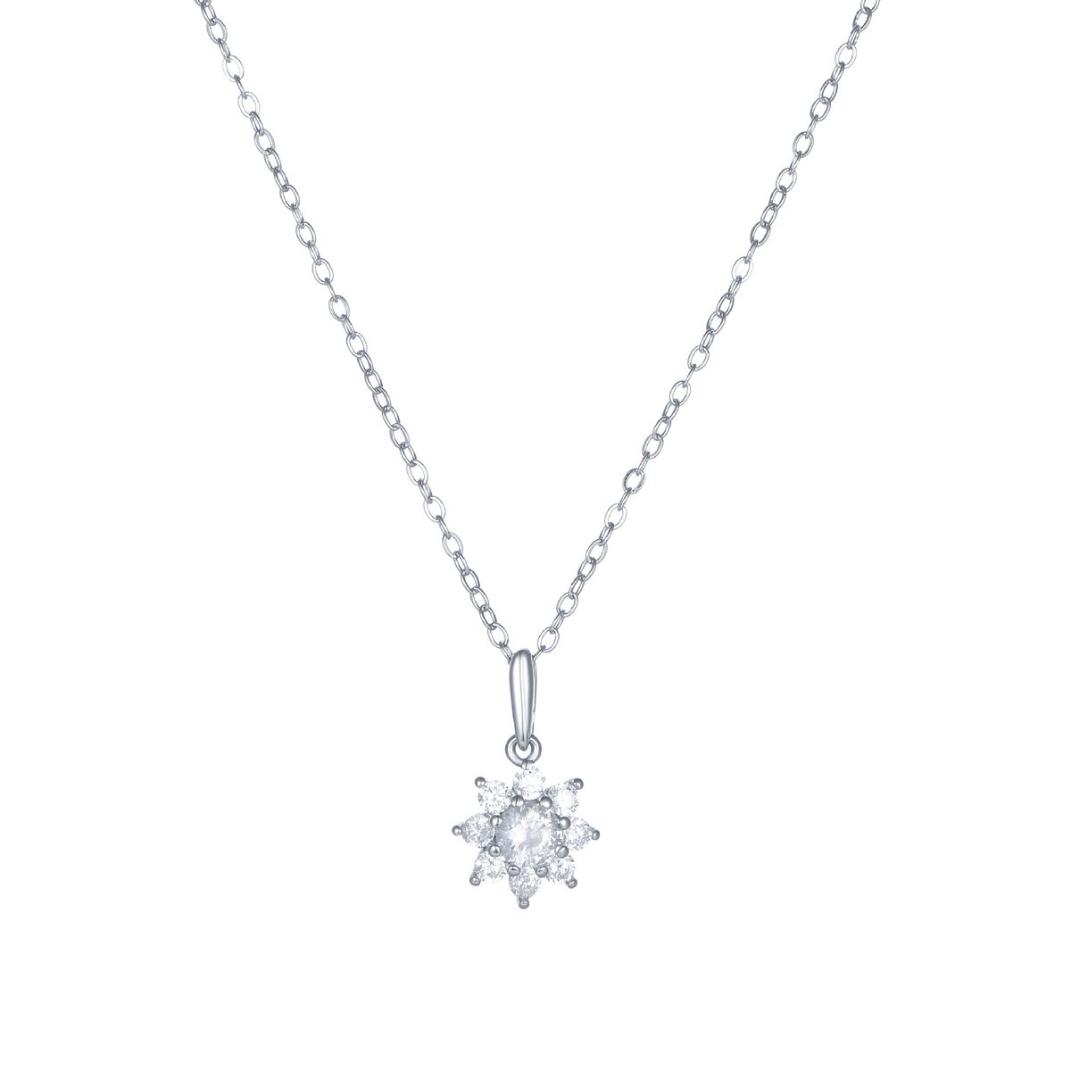 LUX JOYAS - Collar Plata 925 Roseta