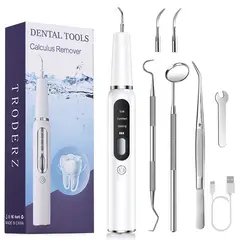 GIOIO - Limpiador dental ultrasónico portátil elimina sarro