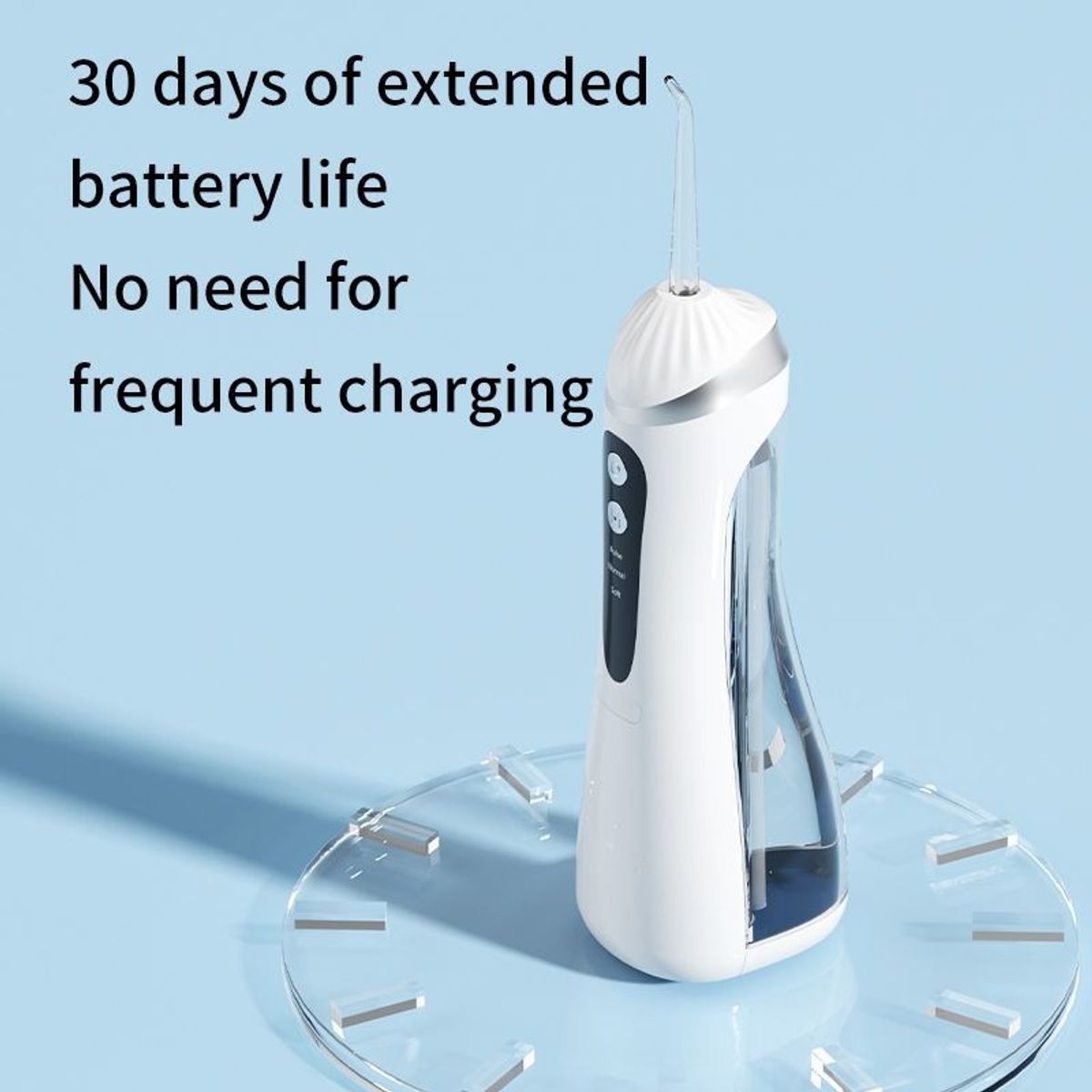 GIOIO - Cepillo e irrigador eléctrico elimina residuos entre dientes