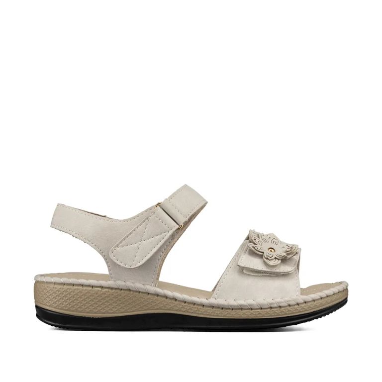 Sandalia Tacon Cu?a Casual Soft Mujer JS78