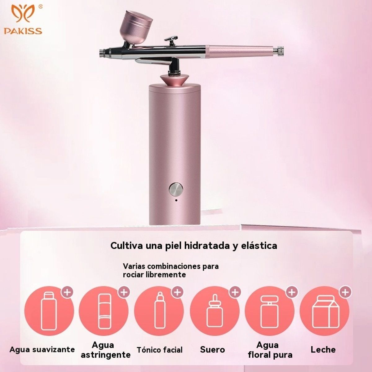 GIOIO - Hidratador facial con oxígeno nano spray para casa