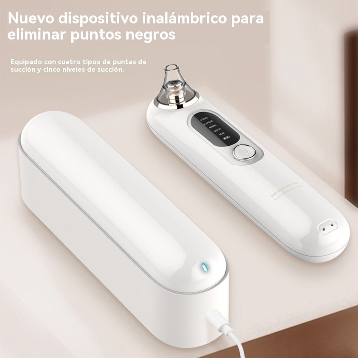 GIOIO - Extractor puntos negros recargable inalámbrico casa