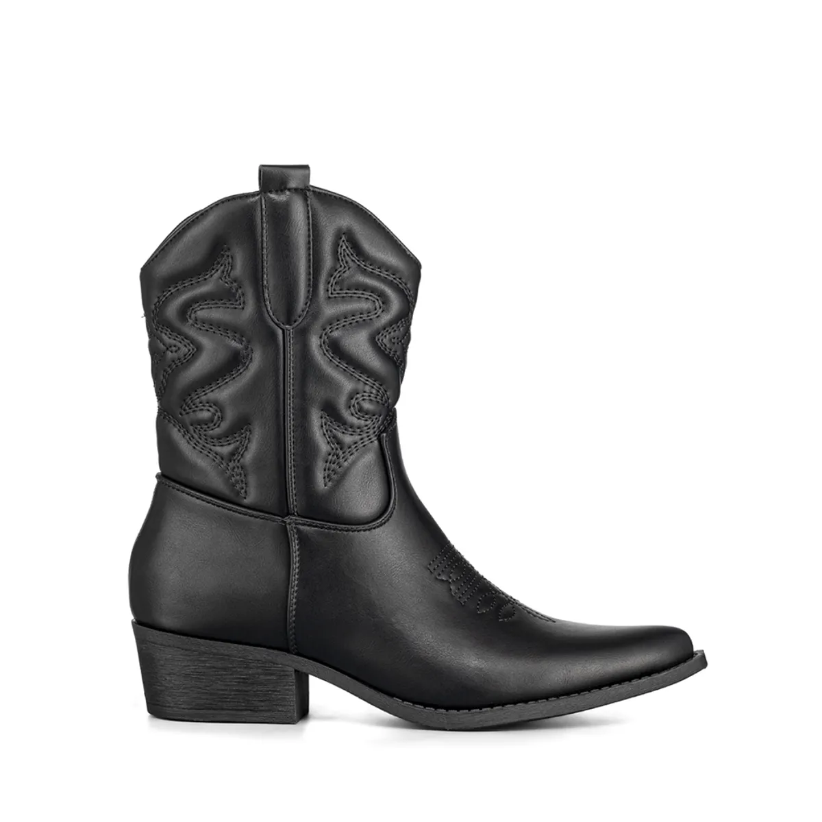 WEIDE - Botin Casual Mujer Moda Vintage Cowboy Bordado Weide QBM20