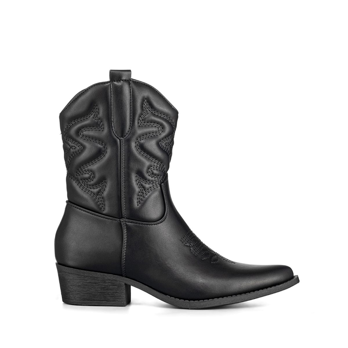 WEIDE - Botin Casual Mujer Moda Vintage Cowboy Bordado Weide QBM20