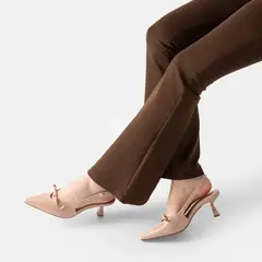 WEIDE - Zapato Formal Elegante Taco Alto Stiletto Mujer QIU357