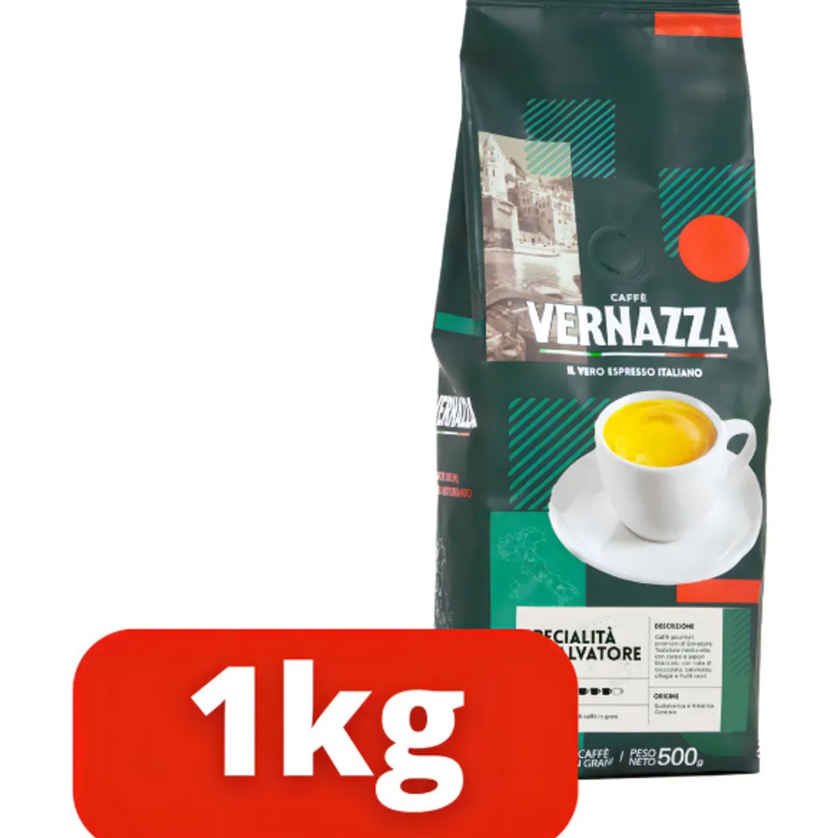 CAFFE VERNAZZA - Caffè Vernazza Specialitá Di Salvatore 1 kilo en grano