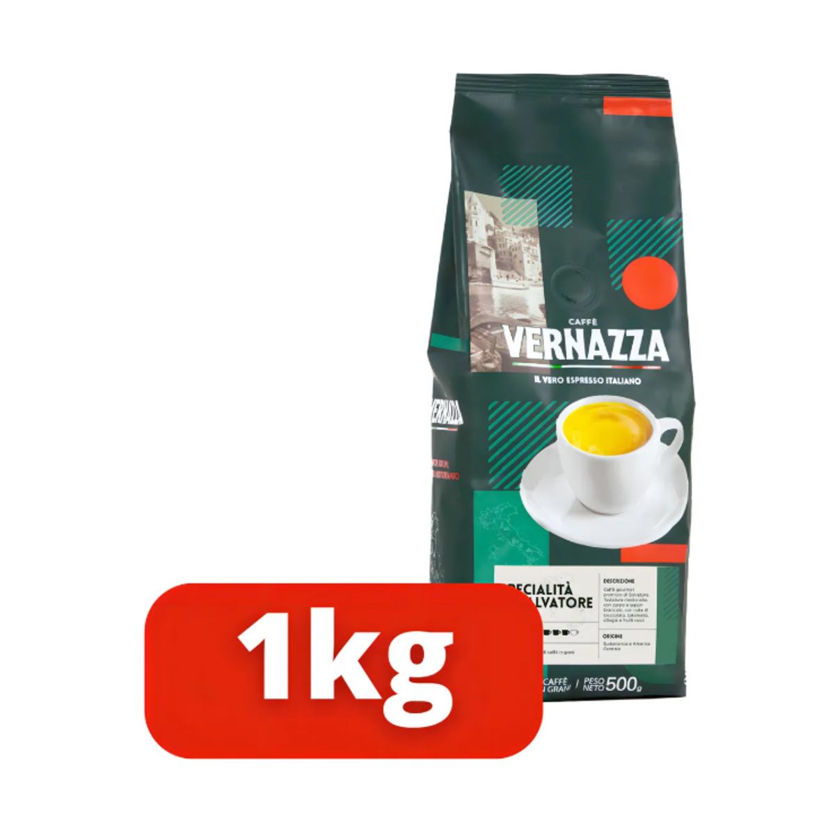 CAFFE VERNAZZA - Caffè Vernazza Specialitá Di Salvatore 1 kilo en grano