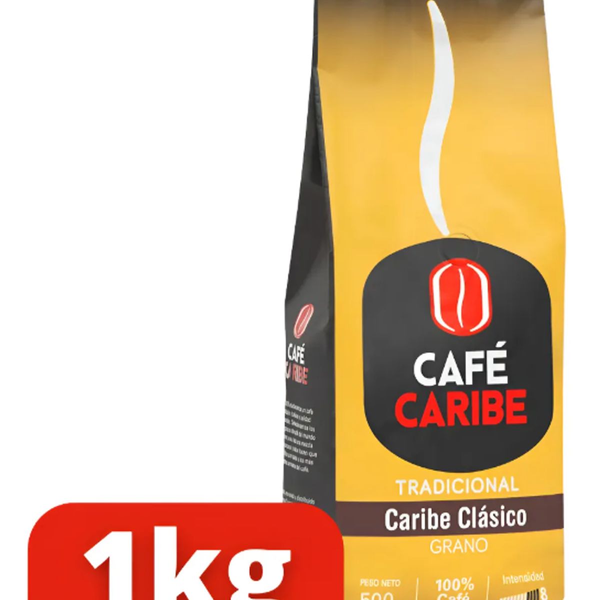 CAFE CARIBE - Café Caribe Clásico Tradicional - 1 kilo en grano