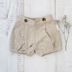 WAWA BABY DESIGN - Short Bombacho Pau Beige