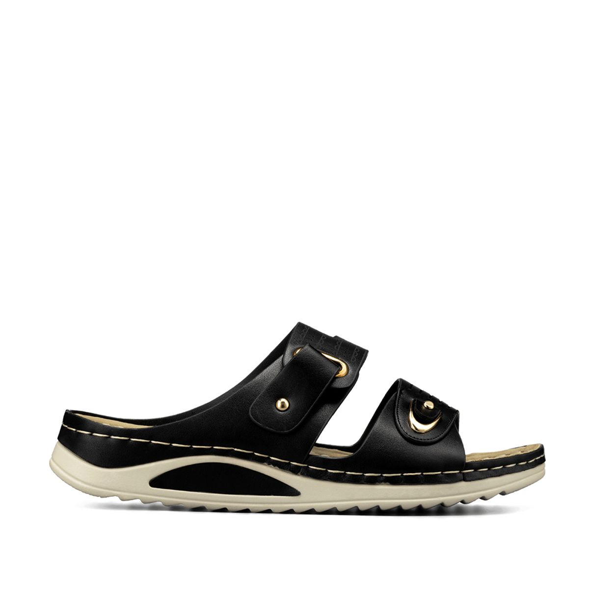 WEIDE - Sandalia Estilo Chala Taco Cu?a Casual Mujer Weide Jn722