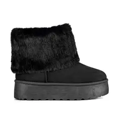 WEIDE - Botin Casual Mujer Vintage Moda Textil Con Felpa SL23