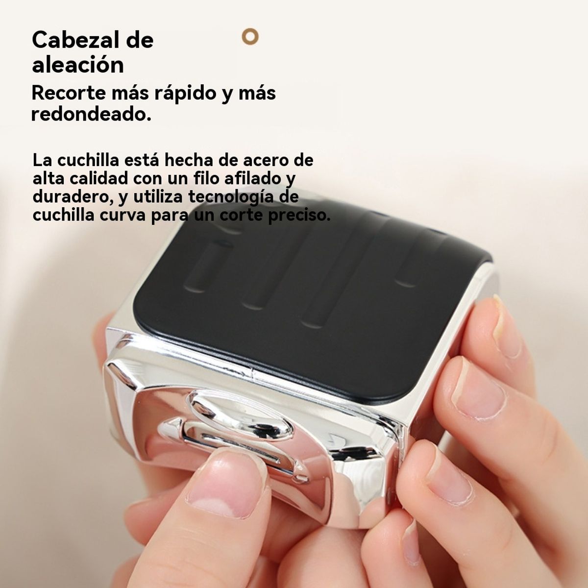 GIOIO - Cortauñas Eléctrico Automático 2 en 1 Antiderrapante para Uñas Gruesas