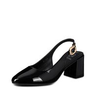 Zapato Casual Tacones Charol Verano Mujer YL82