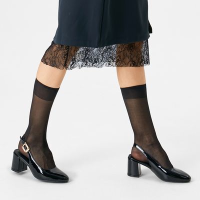 Imagen 2 del producto Zapato Casual Tacones Charol Verano Mujer YL82