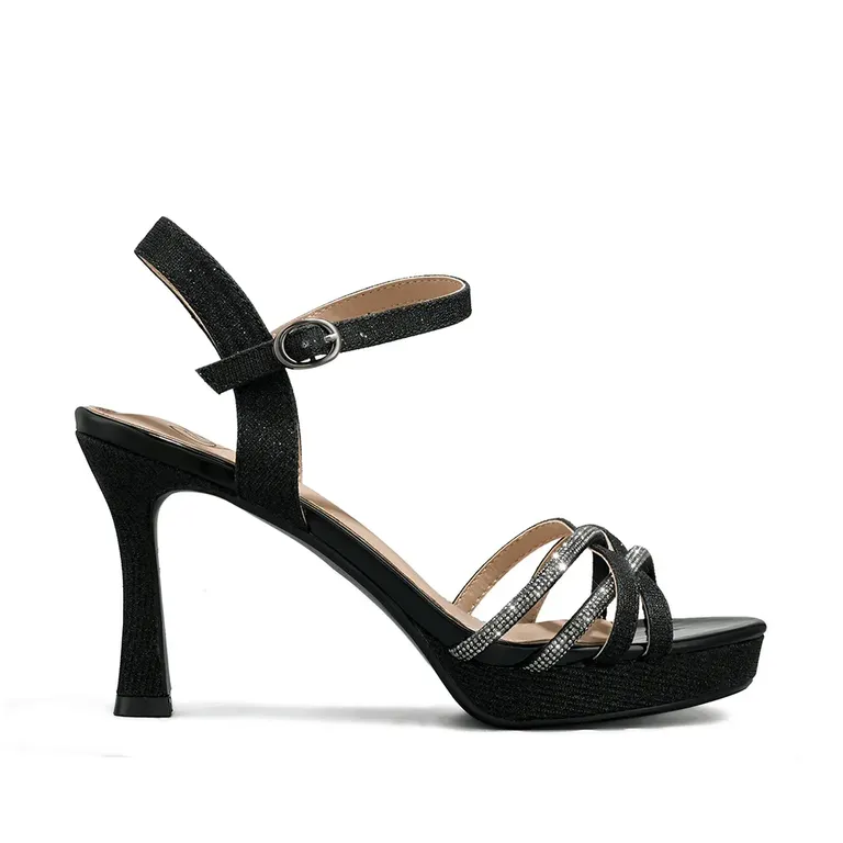 Sandalia Taco Alto Fiesta Mujer You532