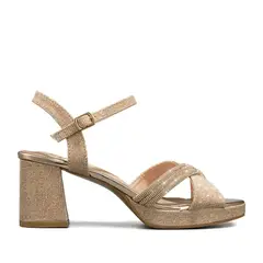 WEIDE - Sandalia Taco De Moda Con PedrerÃ­a Mujer You536
