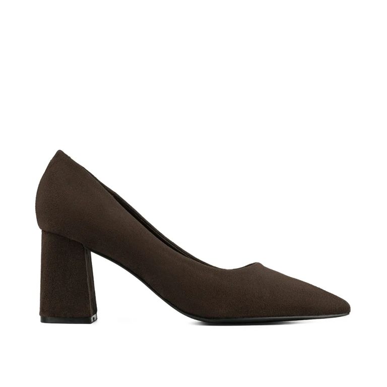 Zapato Taco Alto Mujer Formal PU Textil YOU526B
