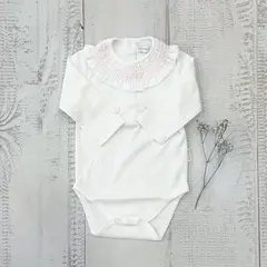 WAWA BABY DESIGN - Body Ariel Smock Rosado