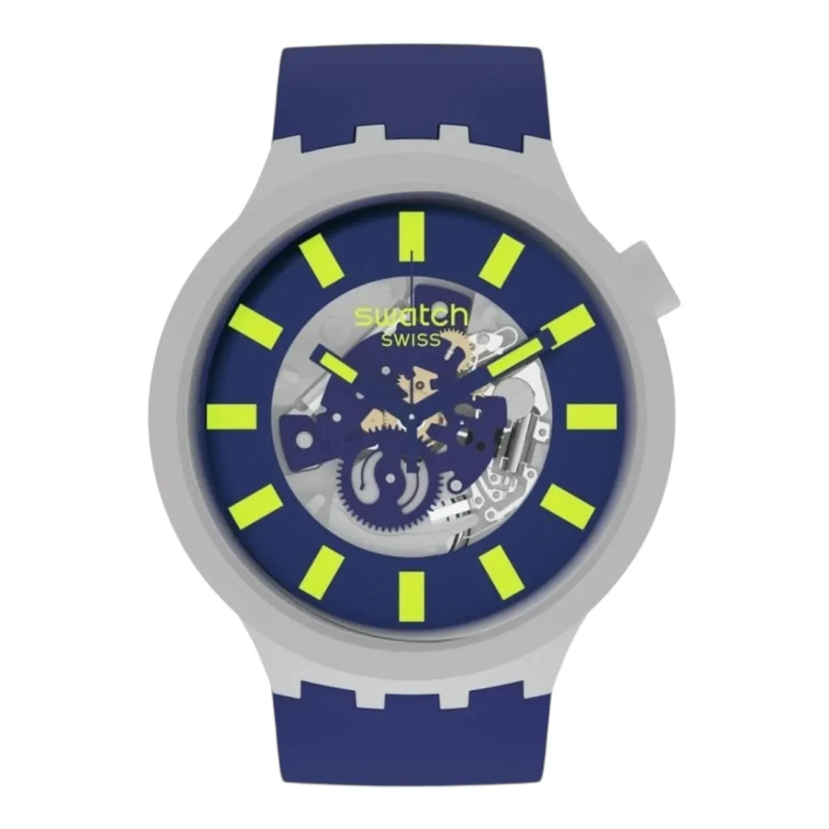 SWATCH - Reloj Swatch Unisex Bioceramic Limy Skeleton Sb03m103