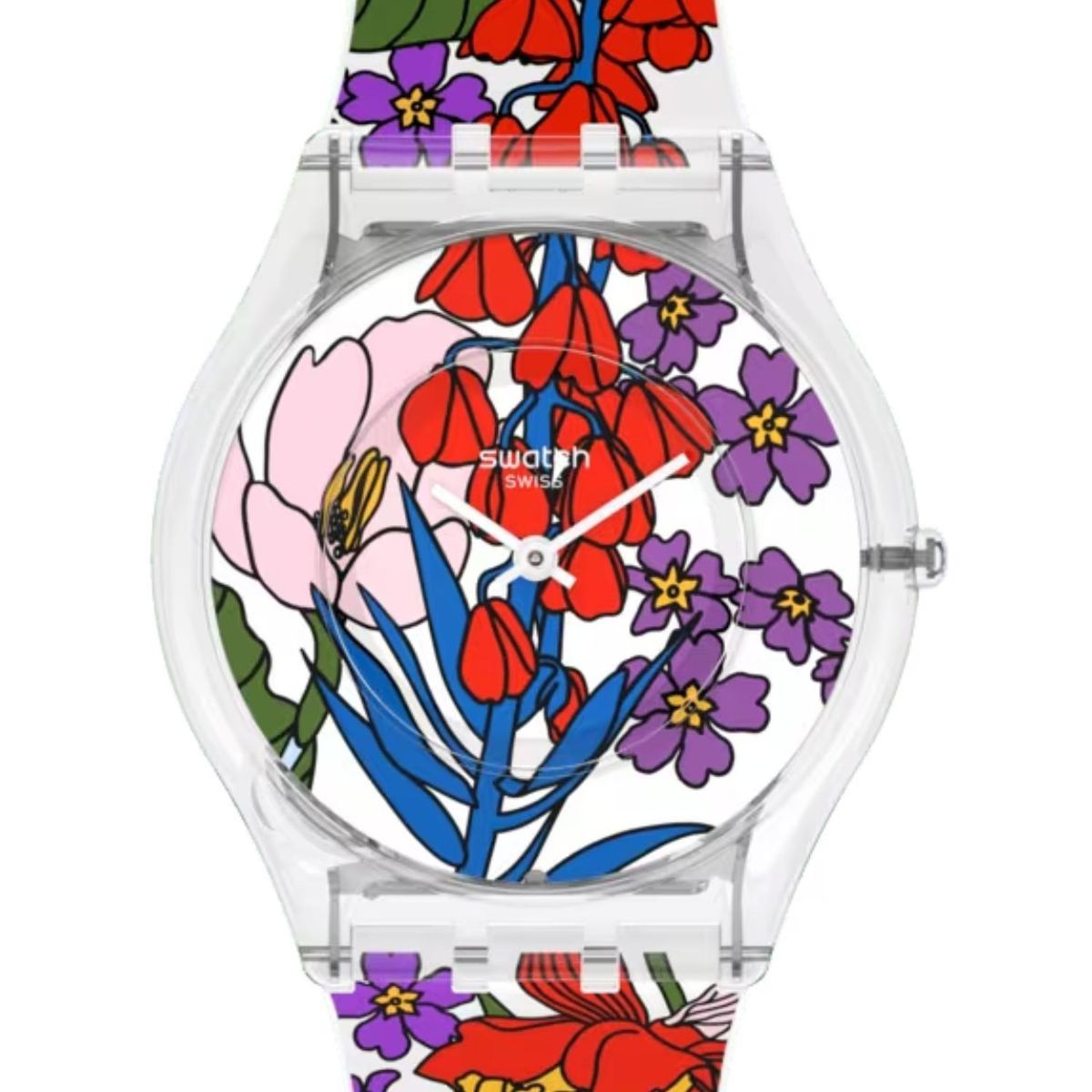 SWATCH - Reloj Swatch Unisex Botanical Paradise SS08K110