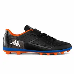 KAPPA - Zapatilla Fútbol Niño Kombat Player Negro Rojo