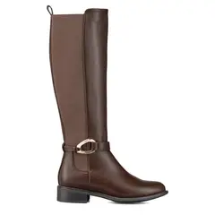WEIDE - Bota Larga Mujer Casual Eco Cuero Moda Clasico ZS70