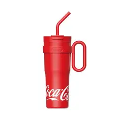 COCA COLA - Vaso mega mug para frio o caliente - Rojo 1100 ML