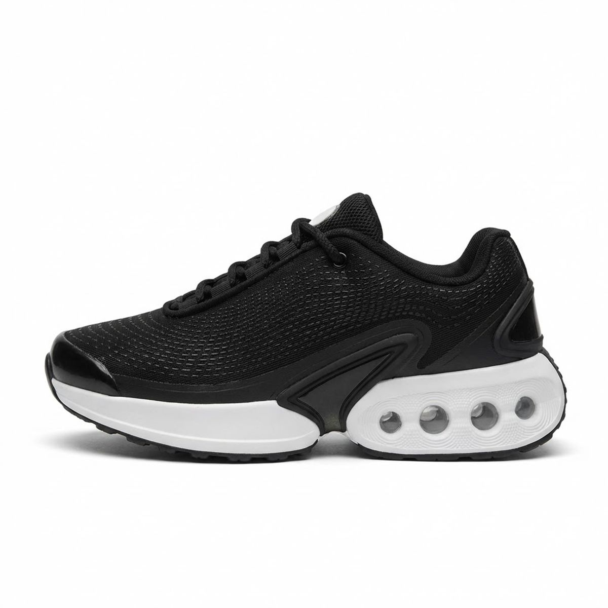 BOVINITA - Zapatilla Mujer Deportiva Negro Running Gimnasio Liviana