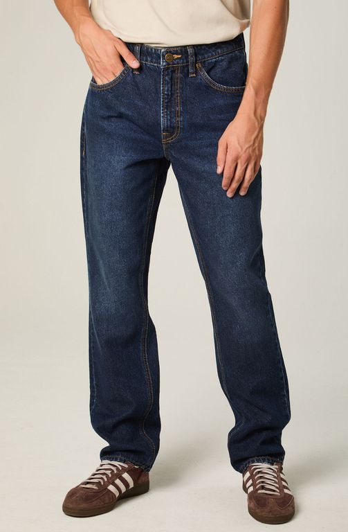 LEE Jeans Hombre Straight Tiro Alto Azul Oscuro Brooklyn