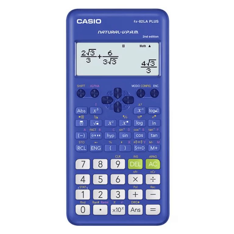 CALCULADORA FX-82LAPLUS2-BU AZUL